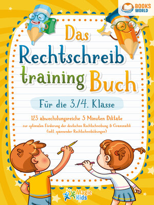 cover image of Das Rechtschreibtraining Buch für die 3./4. Klasse